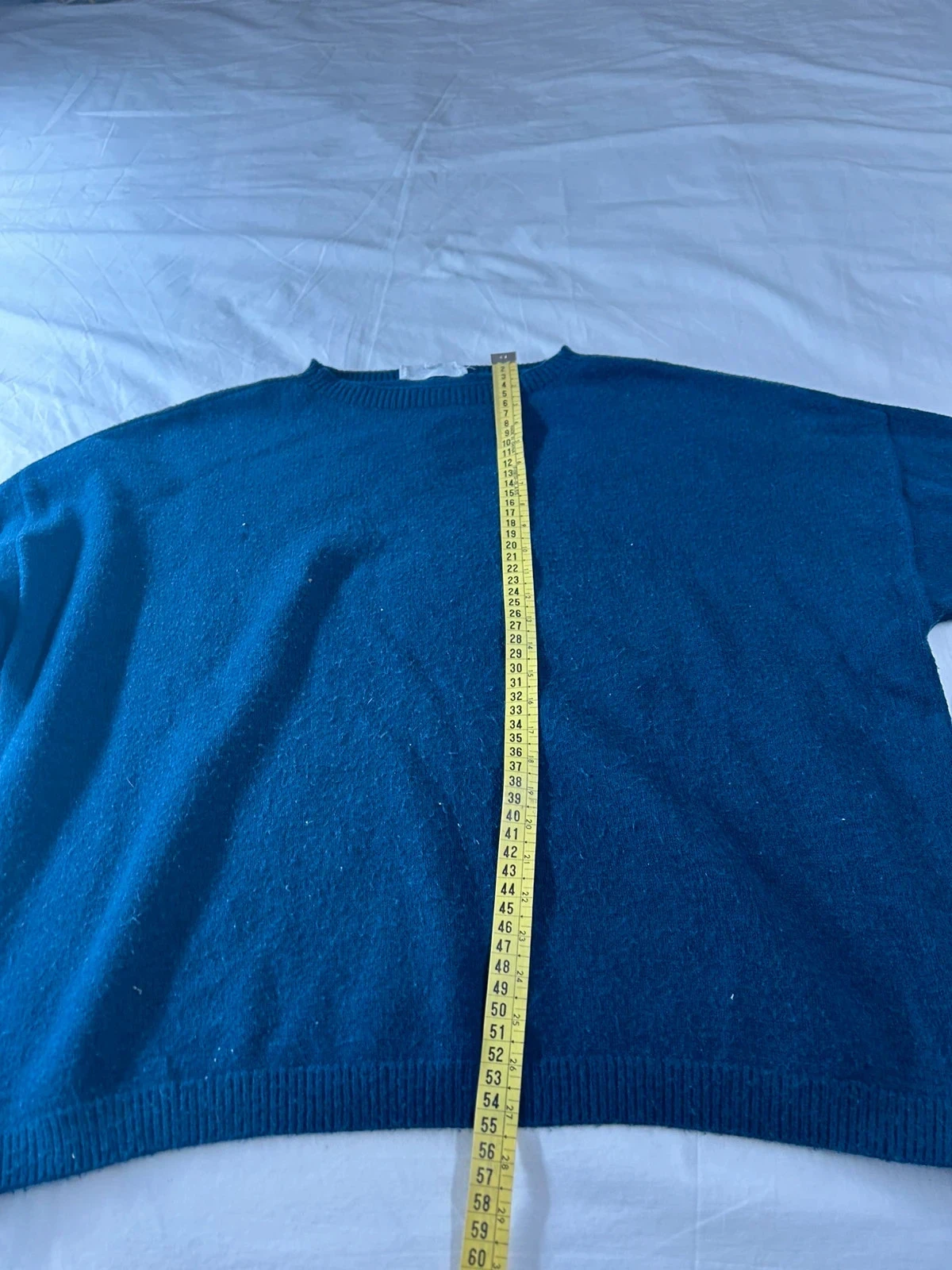 Suéter oversized almae azul marinho vintage em viscose – photo 5